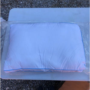 Super Firm Pillow QUEEN, Hypoallergenic Polyester Fill for Back & Side Sleepers